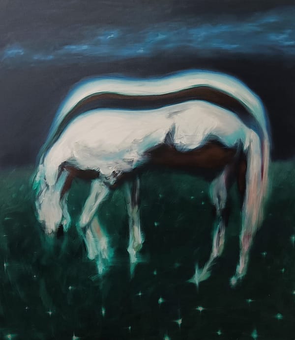 "The three stages of a horse's death" Mihai Coltofean