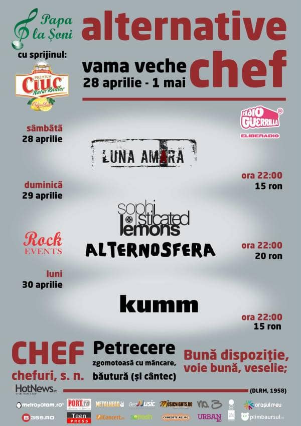 alternative chef-papa la soni-vama veche