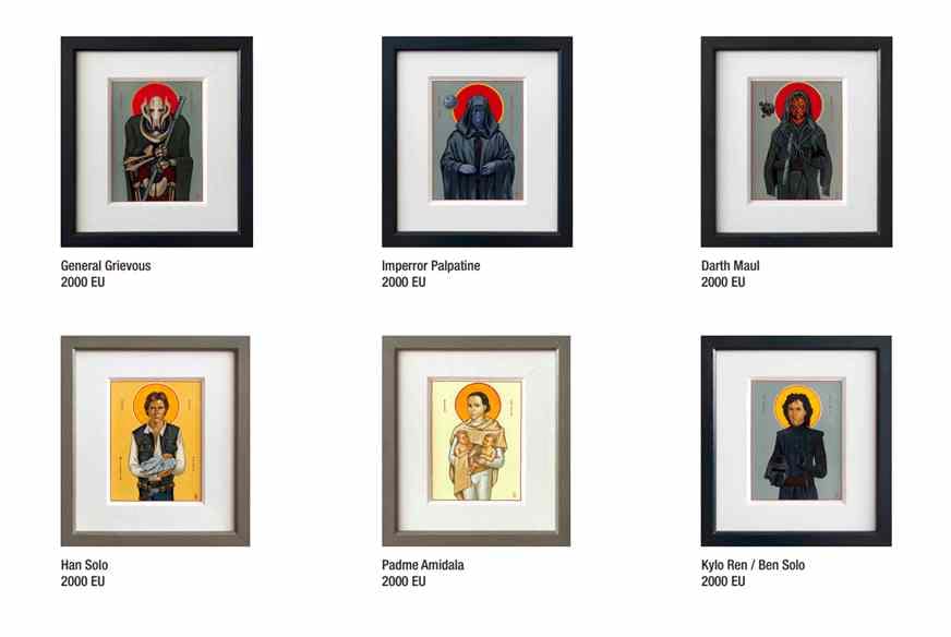 tablou Stefan Esanu Star wars